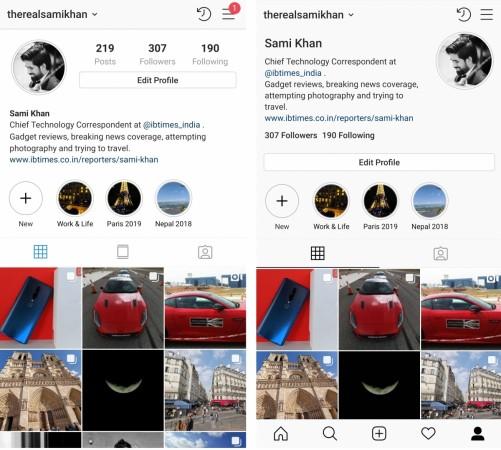 Instagram new update changes profiles Instagram new update changes profiles