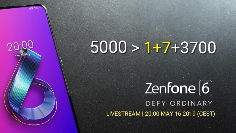 Asus Zenfone 6 teaser Asus Zenfone 6 teaser