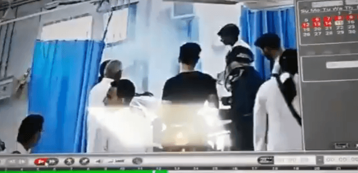 Here is the video footage of the incident. Uttar Pradesh woman