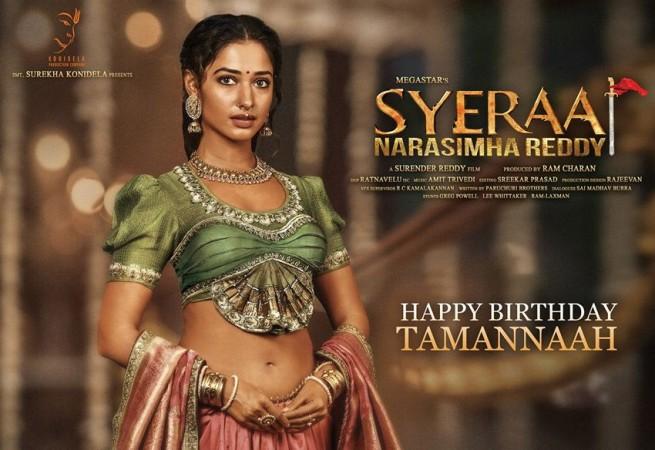 Tamannaah in Sye Raa Narasimha Reddy. Tamannaah in Sye Raa Narasimha Reddy