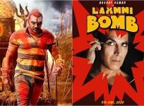 Raghava Lawrence and Akshay Kumar's looks in Kanchana and Laxmmi Bomb