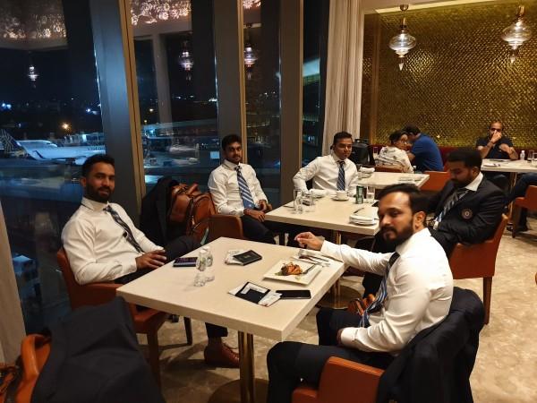 Other members of the Indian squad Indian team