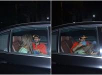 Sara Ali Khan and Kartik Aaryan get cozy inside car