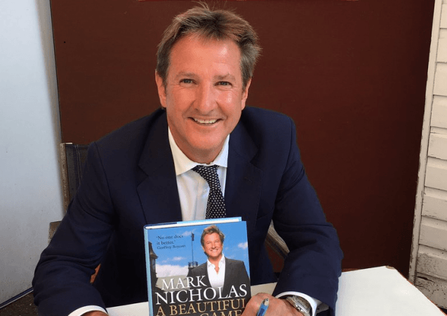 Nicholas can be over-dramatic at times Mark Nicholas