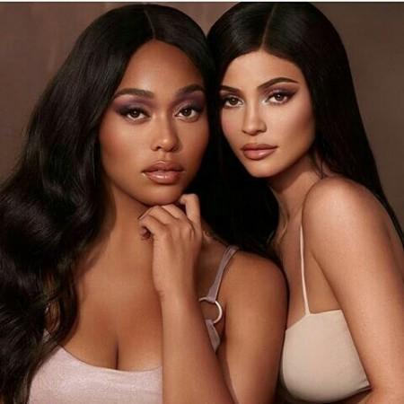 Jordyn Woods and Kylie Jenner