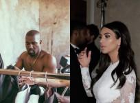 Kim Kardashian and Kanye West