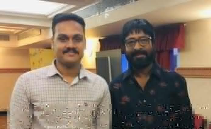 Ijaaz with Harishree Ashokan Ijaaz Ebrahim