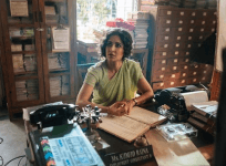 Katrina Kaif on the sets of Bharat as Kumud Raina