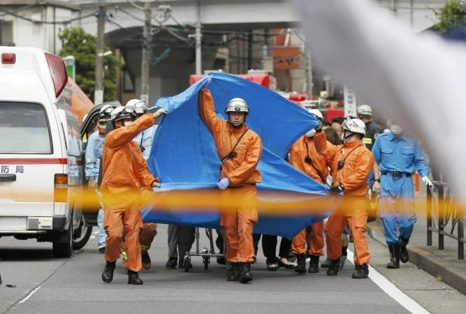 Children among 16 injured in stabbing at Japan bus stop Children among 16 injured in stabbing at Japan bus stop