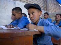 School buildings are often used as voter registration and polling booths