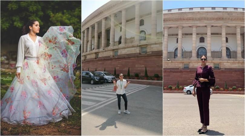 Rashmi Gautam, Mimi Chakraborty and Nusrat Jahan Rashmi Gautam, Mimi Chakraborty and Nusrat Jahan