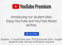 YouTube students plans