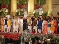 Prime Minister Narendra Modi swearing in