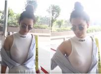 Kangana Ranaut suffers wardrobe malfunction