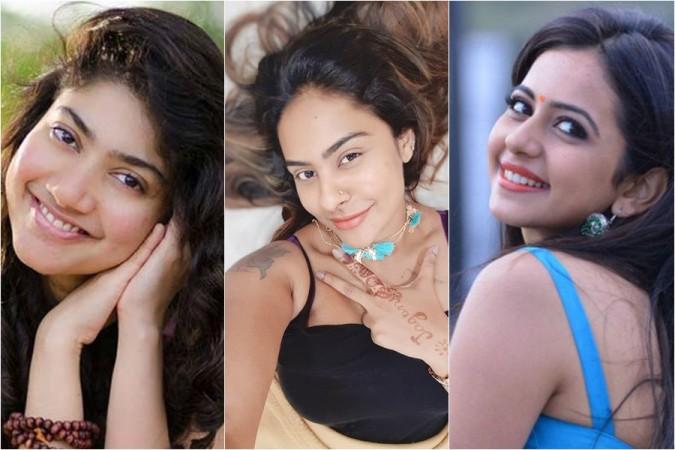 Sai Pallavi, Sri Reddy and Rakul Preet Singh. Sai Pallavi, Sri Reddy and Rakul Preet Singh