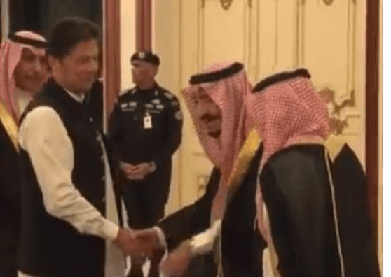 imran khan saudi king
