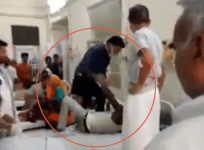 doctor beats up patient