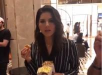 Sunny Leone at Bharat screening