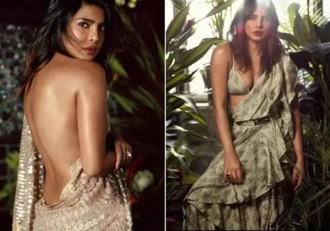 Times when Priyanka Chopra made style statement wearing saree at