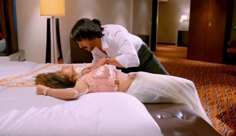 Upendra-Rachita Ram's erotic scene from I Love You Upendra-Rachita Ram's erotic scene from I Love You