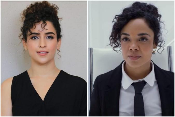 Sanya Malhotra and Tessa Thompson Sanya Malhotra and Tessa Thompson