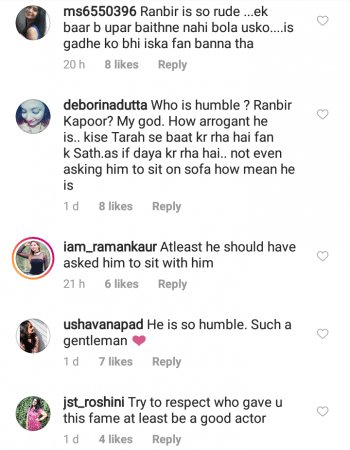 Ranbir Kapoor gets trolled for not asking fan to sit on the couch Ranbir Kapoor