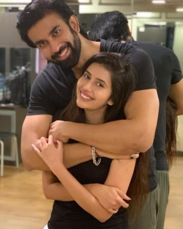 Rajeev Sen and Charu Asopa. Rajeev Sen and Charu Asopa
