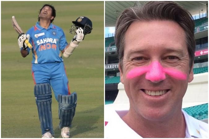 Sachin revealed interesting details about his contest with McGrath Sachin McGrath