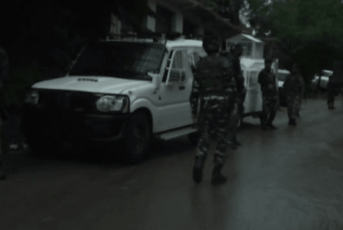 The operation turned into a gunfight after the militants opened fire at the security forces in the early hours of Tuesday. J&K
