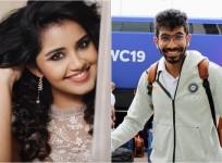 Anupama Parameswaran and Jasprit Bumrah