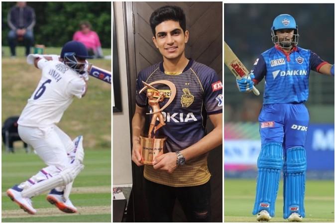 Rahane, Gill and Shaw are all in contention Rahane Gill Shaw