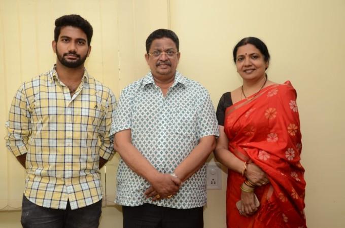 Jeevitha with C Kalyan and Prashanth Varma Jeevitha with C Kalyan and Prashanth Varma