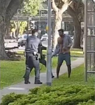 Murugesan Ragupathiraja was drunk when he attempted to assault police offices in Singapore. Drunk man