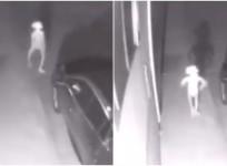 Alien like creature that looks like Elf caught on CCTV camera