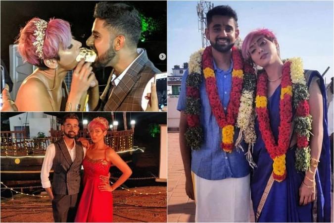 Bigg Boss Tamil contestant Vaishnavi marries Anjan. Bigg Boss Tamil contestant Vaishnavi Ties the Knot to her Boyfriend