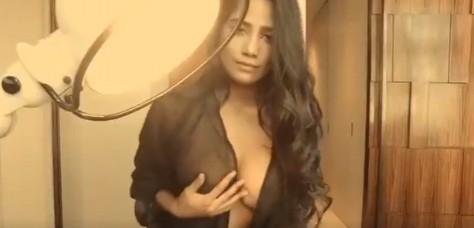 Poonam Pandey leaves nothing to the imagination in latest video. Poonam Pandey leaves nothing to the imagination in latest video