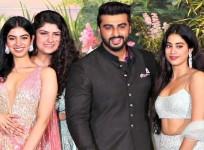 Khushi, Anshula, Arjun and Jhanvi Kapoor