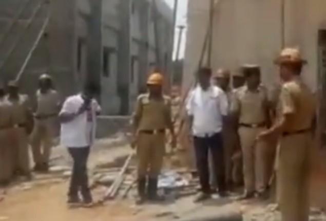 water collapse at Nagavara water collapse