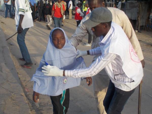 Last year, two male suicide bombers detonated the bombs at a market near Muna Garage Maiduguri in Nigeria. Boko Haram suicide bomb attack