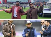 Ranveer Singh, Virender Sehwag, Harbhajan Singh, Sunil Gavaskar