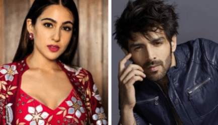 Sara Ali Khan and Kartik Aaryan Sara Ali Khan and Kartik Aaryan
