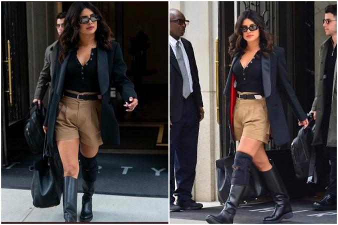 Priyanka Chopra Joins Rss Actress Khaki Shorts Lead To Scores Of Memes Ibtimes India