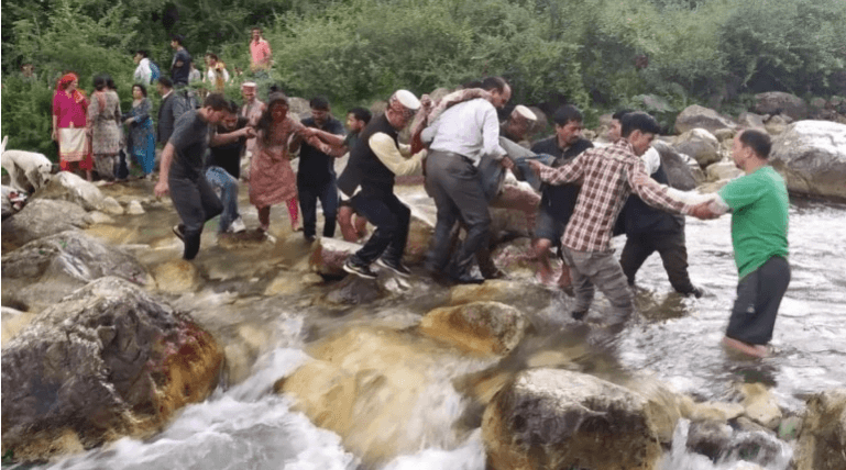 The authorities have launched a rescue operation and are moving the injured to hospitals. Kullu bus accident