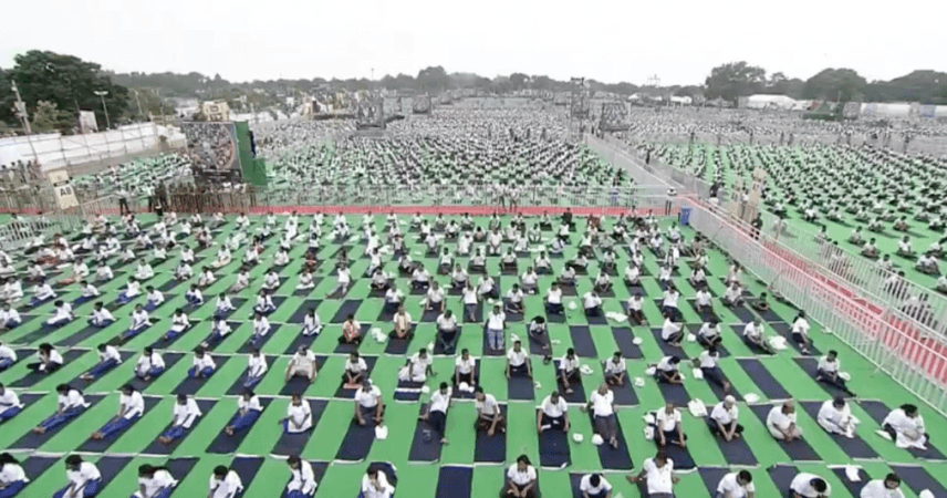 International Yoga Day. Yoga day