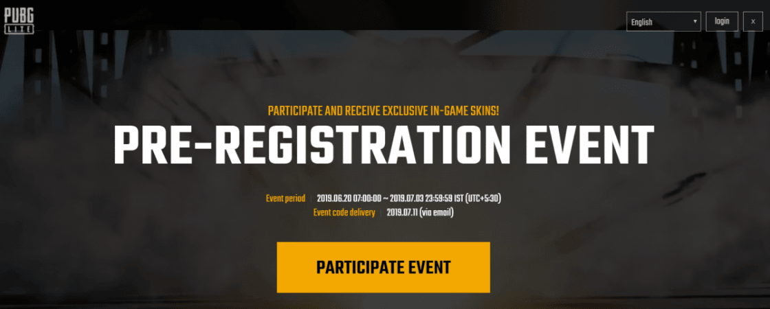 PUBG Lite for PC in India PUBG Lite for PC in India