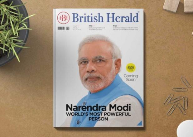 PM Narendra Modi on the British Herald magazine's July 2019 cover. PM Modi