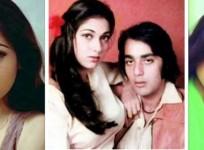 Sanjay Dutt and Tina Munim