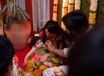 Yash-Radhika Pandit Daughter Ayra Naming Ceremony