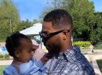 Tristan Thompson and True Thompson