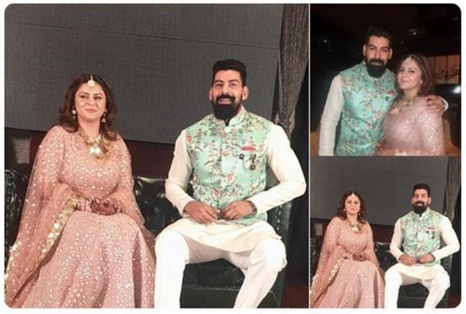 Kabir Duhan Singh's engagement with Dolly Sindhu Kabir Duhan Singh's engagement with Dolly Sindhu